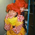 SoKo Instagram - All love forever ♾️ 💛❤️💛❤️💛 Halloween edition against McDonald’s! GO VEGAN All fun captured by our fave @miriam_marlene #govegan #veganmom