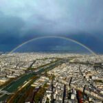SoKo Instagram - ✌️ 🌈 Gay Paree 🌈 ✌️ Swipe for magical rainbow party on top of the Eiffel Tower ! Pic by @_lowlowlife_