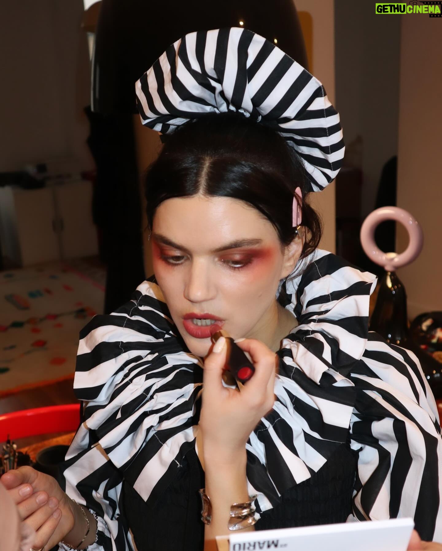 SoKo Instagram - BEETLEJUICE BEETLEJUICE BEETLEJUICE @patou by @guillaumemarcdamienhenry MU @rubymazuel Hair @eduardobravohair