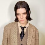 SoKo Instagram - I’m in my MAD MEN period. For @ralphlauren . 📸 make up @karinamilan__ Hair @eduardobravohair