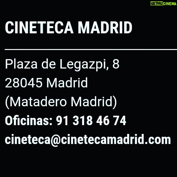 Sofía Gala Castiglione Instagram - Es un inmenso placer anunciarles que "FOBIA" la película que codirigimos con mi adorada @socastiglione se va a estar proyectando en MADRID, ESPAÑA. Del 15 al 19 de septiembre. Nada más ni nada menos que en @cinetecamadrid 🇪🇸🇪🇸 En las fotos está la info con los horarios y las salas correspondientes. Se agradece difusión. Muchas Gracias @vicente.monroy por la invitación.
