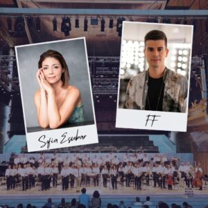 Sofia Escobar Instagram - Este ano estaremos presentes no festival "Sentir o Verão" em Penafiel! O concerto de encerramento, uma parceria organizada entre a Banda Musical de Lagares e os cantores Sofia Escobar e FF, está marcado para o dia 28 de setembro. 👀

Sofia Escobar brilha nos palcos do West End em Londres como atriz e cantora, sendo também uma presença querida na televisão graças ao seu papel no programa "Got Talent" da RTP. 🎭🎤 FF é um talento versátil, com uma carreira impressionante na música, teatro e televisão, cativando o público com sua voz e carisma desde os primeiros programas de talentos em que participou. 🎶📺

Entre os destaques do programa, teremos interpretações de “O Fantasma da Ópera", "Les Misérables", “Rei Leão“, "West Side Story" e "A Bela e o Monstro”, entre outros.

Estamos empenhados em trazer ao público de Penafiel e arredores os temas mais icónicos dos musicais mais apreciados!