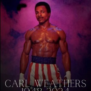 Sofia Milos Instagram - Rest in peace Carl Weathers ❤️🙏
Thank you for all the amazing work you did, for entertaining millions around the world , for your kindness when we met  and even working on CHICAGO JUSTICE together when I came on …. RIP you wonderful man . 

#carlweathers #rip