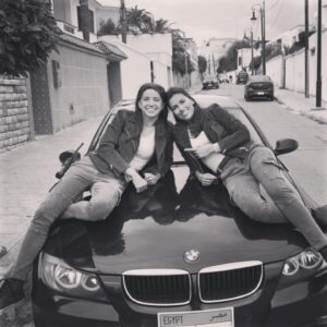 Sofia Pernas Instagram - Challenge accepted and long time overdue - cheers to these badass stuntwomen who support me. Zee can drive anything with an engine like a bat outta hell, and Jamie has no off button. They’re both all around rockstars...so sending them a lotta love on this day. Thank you for taking Lexi’s falls and nasty scrapes, and thank you for being the kickass women that you are. 🖤🤍