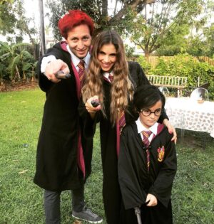 Sofía Reca Instagram - Happy Halloween! Going to bed so happy after spending my whole afternoon with my two favorites. Harry Potter, Inti and Ron, To! And of coarse all our beautiful friends!!!!
❤️❤️❤️