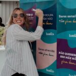 Sofia Arruda Instagram – Sai de casa 1 hora e valeu muito a pena. Fui riscar os NÃOS que nos impõem e não nos definem 🤜🏻 
Em 2024 vão ouvir falar muito da  @wells_oficial e a menopausa vai estar na ordem do dia. Até porque, se tudo correr bem, todas vamos lá chegar! ❤️ 
#ficabemcontigo #pub