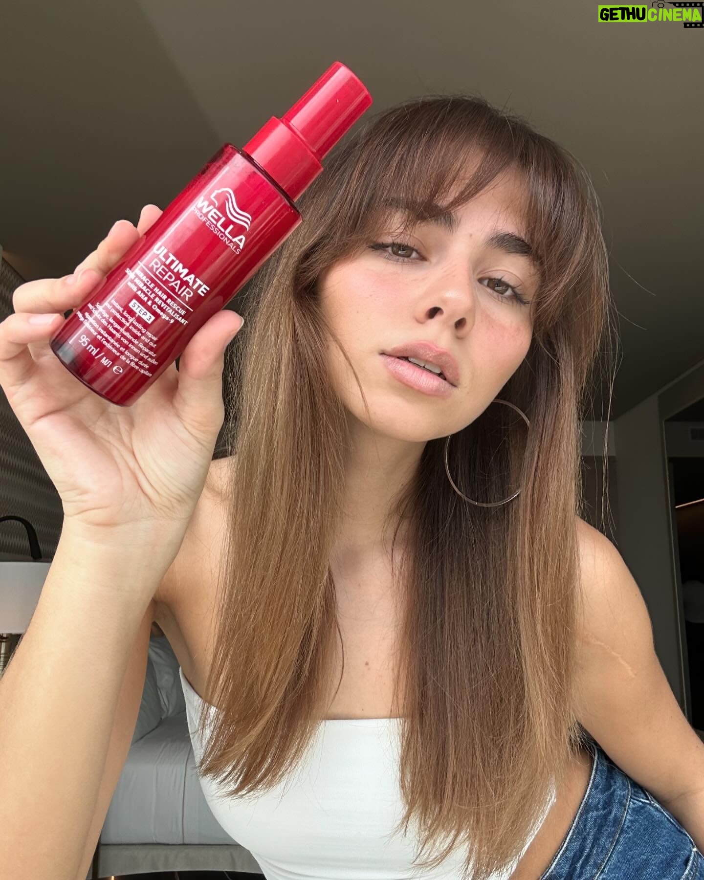 Sofia Barbosa Instagram - a minha rotina de cabelo com a gama Ultimate Repair da @wellapropt para reparar cabelo danificado e deixá-lo super saudável e brilhante 🎀 super importante utilizar o Hair Rescue para hidratar e o protetor de cabelo para proteger do calor ✨