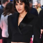 Sofia Boutella Instagram - In London for « Rebel Moon – Part Two: The Scargiver » Wearing : @stellamccartney Styling : @sweetbabyjamie Hair: @jamesbrownstyle Make-Up : @sofiatilbury @garethcattermole @gettyentertainment