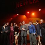Sofia Boutella Instagram - Celebrating my birthday with this lovely bunch was just the best ♥️ thank you for all the love - thank you Netflix !!!! @netflix @netflixfilm -thank you @alexandermcqueen @sweetbabyjamie @hannahfitzii @georgisandev @cnaselli @rebelmoon @gettyimages