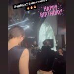 Sofia Boutella Instagram - Celebrating my birthday with this lovely bunch was just the best ♥️ thank you for all the love - thank you Netflix !!!! @netflix @netflixfilm -thank you @alexandermcqueen @sweetbabyjamie @hannahfitzii @georgisandev @cnaselli @rebelmoon @gettyimages