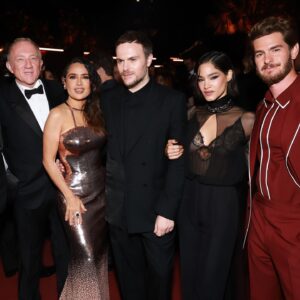 Sofia Boutella Instagram - @gucci ♥️ @lacma ♥️ @sabatods 
@patrickta ♥️ @amandaleehair