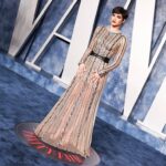 Sofia Boutella Instagram - Vanity Fair Oscars - Celebrating the 95th Oscar Winners @theacademy - @vanityfair - THANK YOU to my incredibly talented friend Daniel Del Core and his team for this stunning couture dress @delcoreofficial @danieldelcore - THANK YOU to my epic glam team and their team @andylecompte @katesynnottmakeup - THANK YOU @drbarbarasturm for prepping my skin - @chloefogel - #VFOscars #VanityFairOscarParty @gettyentertainment