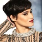 Sofia Boutella Instagram - Vanity Fair Oscars - Celebrating the 95th Oscar Winners @theacademy - @vanityfair - THANK YOU to my incredibly talented friend Daniel Del Core and his team for this stunning couture dress @delcoreofficial @danieldelcore - THANK YOU to my epic glam team and their team @andylecompte @katesynnottmakeup - THANK YOU @drbarbarasturm for prepping my skin - @chloefogel - #VFOscars #VanityFairOscarParty @gettyentertainment