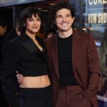 Sofia Boutella Instagram - Love this crew so much ! @rebelmoon @netflix @netflixfilm In London Wearing : @stellamccartney Styling : @sweetbabyjamie Hair : @jamesbrownstyle Make-Up : @sofiatilbury ( @charlottetilbury make up )