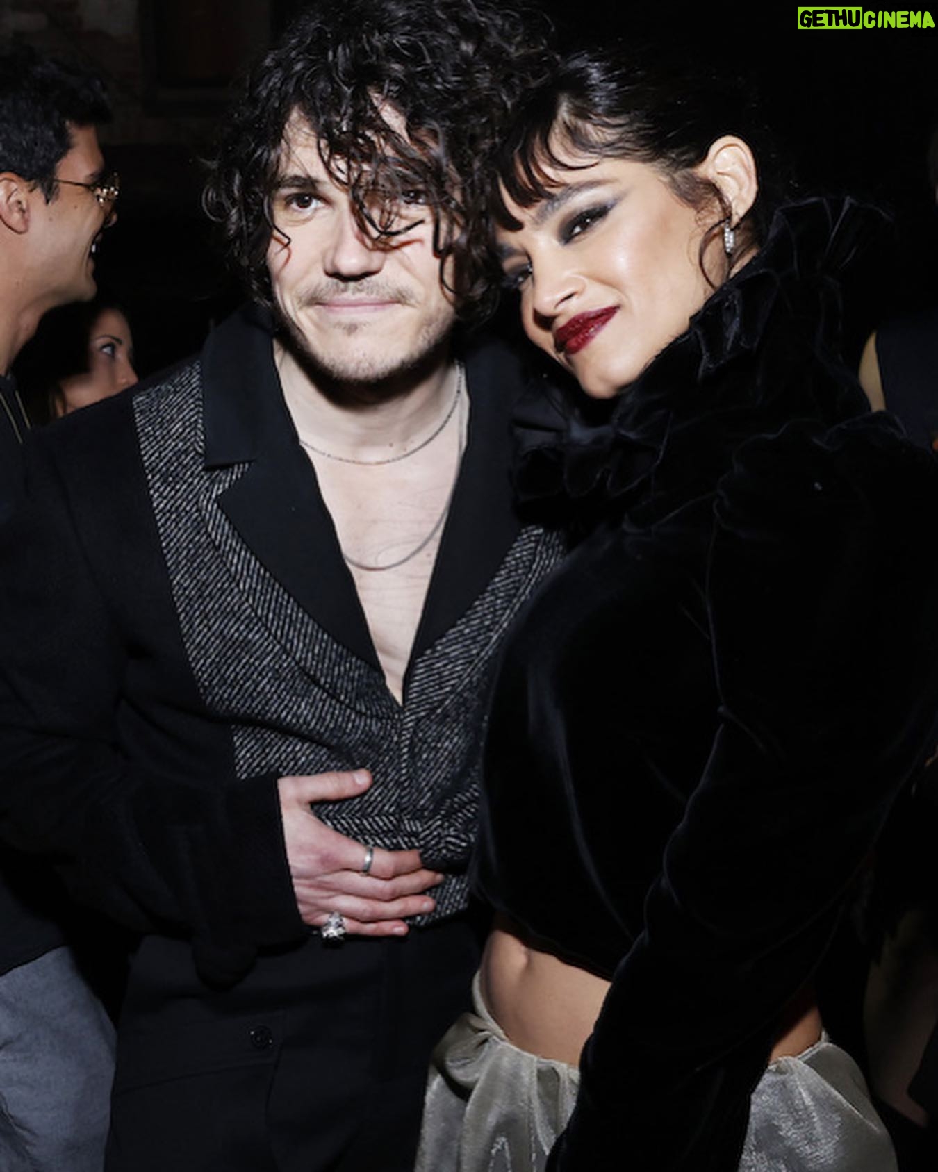 Sofia Boutella Instagram - Celebrating my birthday with this lovely bunch was just the best ♥️ thank you for all the love - thank you Netflix !!!! @netflix @netflixfilm -thank you @alexandermcqueen @sweetbabyjamie @hannahfitzii @georgisandev @cnaselli @rebelmoon @gettyimages