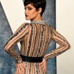 Sofia Boutella Instagram - Vanity Fair Oscars - Celebrating the 95th Oscar Winners @theacademy - @vanityfair - THANK YOU to my incredibly talented friend Daniel Del Core and his team for this stunning couture dress @delcoreofficial @danieldelcore - THANK YOU to my epic glam team and their team @andylecompte @katesynnottmakeup - THANK YOU @drbarbarasturm for prepping my skin - @chloefogel - #VFOscars #VanityFairOscarParty @gettyentertainment