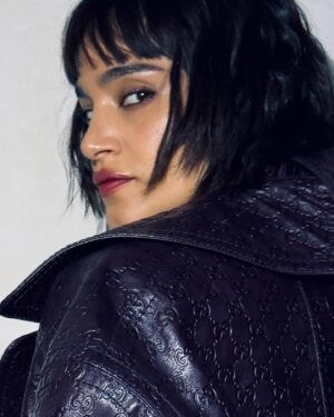 Sofia Boutella Instagram - Thank you @gucci & @sabatods for having me in Milan ♥️💫
Make-Up : @cgonzalezbeauty 
Hair : @miguelmartinperezldn