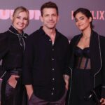 Sofia Boutella Instagram - Obrigada Brazil ! Thank you for having us here to start sharing Rebel Moon with the world ! Thank you Jerry Stafford, Dolce&Gabbana, @dankaceneviva #TUDUM #REBELMOON #ZACHSNYDER #DEBBIESNYDER