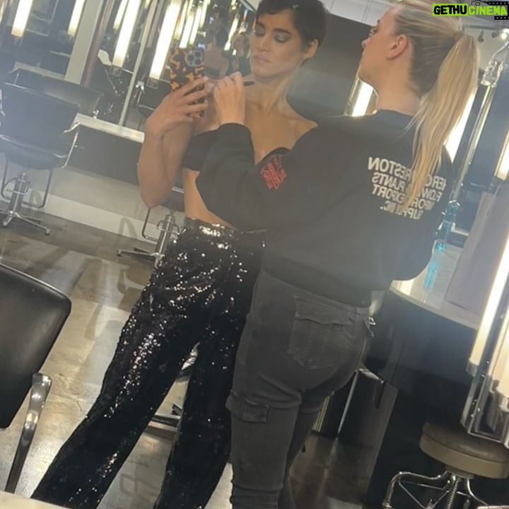 Sofia Boutella Instagram - @andylecomptesalon ❤️ @andylecompte @katesynnottmakeup