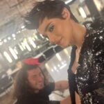 Sofia Boutella Instagram - @andylecomptesalon ❤️ @andylecompte @katesynnottmakeup