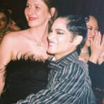 Sofia Boutella Instagram - FRIDAY WAS A DREAM ! THANK YOU to Everyone who came last Friday to celebrate me and Nina's ( @ninamcneely ) and danced at Beyond the Baguette Birthday Bash. A massive THANK YOU To “the Houston Brothers” !! Mark and Johnny Houston ( @houston_bros ) for allowing us to shimmy and dance our way thru the night at “POUR VOUS” ( @pourvousla ) ❤️❤️ THANK YOU to my incredible friend, this beautiful human with a heart of gold, DJ RUCKUS ( @djruckusofficial ), for spinning and making us shake our frog legs all night ! ❤️ And Thank you to Stephen ( @stephenmcneelyart ) Nina & I’s brother, the sweetest and the bestest for also DJing and setting the bar oh so high.❤️ THANK YOU to these legends and amazing friends, Peter ( @peter_dundas ) and EV ( @evbousis ), for dressing me in DUNDAS ( @dundasworld )!!!! I still can’t get over the beauty and strength of this look! ❤️❤️ THANK YOU to my incredibly kind and talented friend Nicky Andrea ( @werkhunty ) for the stunning make up - (he did the hair also !!!!) I love you so much Angel !! ❤️ THANK YOU to Jake ( @jakelanzalifts ) and my best friend Erik ( @erikespensen ) for holding the cake for me and Nina to blow our candles and send our wishes ❤️❤️ And last but not least TANK YOU YOLA MEZCAL ( @yolamezcal ) for joining the forces and participating to our celebration and fun - thank you Gina ( @ginacorrell ) you’re the best !!!! 🍹🧡 And THANK YOU Kadur and Phill for managing the evening !!!! 🧡🧡