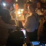 Sofia Boutella Instagram - FRIDAY WAS A DREAM ! THANK YOU to Everyone who came last Friday to celebrate me and Nina's ( @ninamcneely ) and danced at Beyond the Baguette Birthday Bash. A massive THANK YOU To “the Houston Brothers” !! Mark and Johnny Houston ( @houston_bros ) for allowing us to shimmy and dance our way thru the night at “POUR VOUS” ( @pourvousla ) ❤️❤️ THANK YOU to my incredible friend, this beautiful human with a heart of gold, DJ RUCKUS ( @djruckusofficial ), for spinning and making us shake our frog legs all night ! ❤️ And Thank you to Stephen ( @stephenmcneelyart ) Nina & I’s brother, the sweetest and the bestest for also DJing and setting the bar oh so high.❤️ THANK YOU to these legends and amazing friends, Peter ( @peter_dundas ) and EV ( @evbousis ), for dressing me in DUNDAS ( @dundasworld )!!!! I still can’t get over the beauty and strength of this look! ❤️❤️ THANK YOU to my incredibly kind and talented friend Nicky Andrea ( @werkhunty ) for the stunning make up - (he did the hair also !!!!) I love you so much Angel !! ❤️ THANK YOU to Jake ( @jakelanzalifts ) and my best friend Erik ( @erikespensen ) for holding the cake for me and Nina to blow our candles and send our wishes ❤️❤️ And last but not least TANK YOU YOLA MEZCAL ( @yolamezcal ) for joining the forces and participating to our celebration and fun - thank you Gina ( @ginacorrell ) you’re the best !!!! 🍹🧡 And THANK YOU Kadur and Phill for managing the evening !!!! 🧡🧡