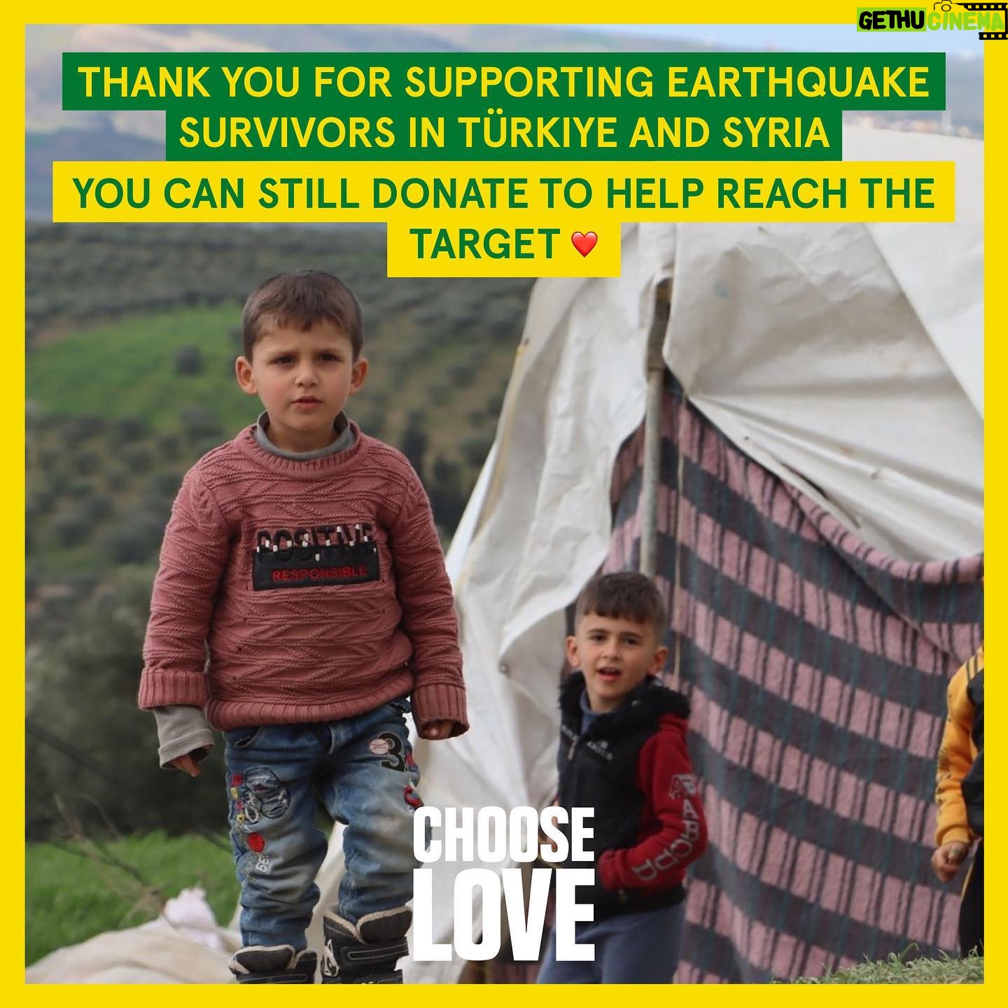 Sofia Boutella Instagram - AMAZING news! A private donor has agreed to give a match fund so everything you give on this fundraiser will be doubled! Thank you to everyone who has already donated. If you haven’t and are able to please do support my friends @chooselove for their important work
