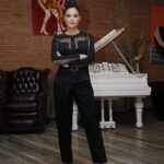 Sofia Nizharadze Instagram - Total look: @toscait 🙏🏻💃🏻❤️ Photo: @natatotato 🥰📸