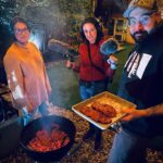 Sohla El-Waylly Instagram - Learn about the evolution of the al pastor taco in the latest episode of DEEP DISH, our limited run podcast miniseries in collaboration with the @thesporkful ! There are lies. There is betrayal. There’s pineapple. If you can’t find a trompo near you, try this recipe (adapted from @alexstupak ) for pork tacos with a hint of pastor: for adobo: 8 ancho chiles 8 guajillo chiles 1 chipotle morita chile 1 2-inch stick of Mexican cinnamon 1 tbsp achiote seeds or 1 cube achiote paste 1 tsp black peppercorns 1 tsp Mexican oregano 1/4 tsp cumin seeds 3 cloves 20 garlic cloves, skin on 1 cup apple cider vinegar for tacos: oil for the grill 1 cup adobo Four 1⁄2-inch-thick boneless pork shoulder steaks Kosher salt 12 corn or flour tortillas, warm 1⁄4 ripe pineapple, peeled, cored, and cut into 24 even slices 1⁄2 medium white onion, minced 1 bunch cilantro, roughly chopped 2 limes, cut into wedges Salsa for serving Make the adobo: Remove the stems from the chiles and tear open. Shake out and discard the seeds. Tear into small pieces.…..
