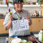 Sohla El-Waylly Instagram - There are 4 episodes of Cooking 101 now streaming on @nytcooking YouTube! Learn all about eggs, rice, chicken and fish (plus 3 more episodes coming soon)! Sorry, I have so few photos because I was the most pregnant while shooting this. Swipe for never before seen bts of @shcha teaching me how to fish for a scene that didn’t make the cut! (We caught no fish. It’s was 4pm at the East river 🫠) Thanks to the whole team for making this happen!
