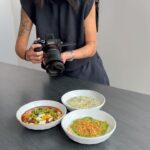 Sohla El-Waylly Instagram - There are 4 episodes of Cooking 101 now streaming on @nytcooking YouTube! Learn all about eggs, rice, chicken and fish (plus 3 more episodes coming soon)! Sorry, I have so few photos because I was the most pregnant while shooting this. Swipe for never before seen bts of @shcha teaching me how to fish for a scene that didn’t make the cut! (We caught no fish. It’s was 4pm at the East river 🫠) Thanks to the whole team for making this happen!
