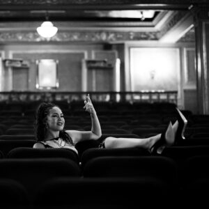 Solea Pfeiffer Instagram - was kinda hit with the realization I’m doing exactly what I set out to do and wow… I’m  really, really happy to be here ya know? 

Some quiet moments captured by my fave @zcassar 🫶🏽
Beat by @killahcamz dress blessing @sarahslutsky braids by the baddest @cassiejanaywigs