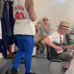 Solea Pfeiffer Instagram - I can’t wait to tell my grandkids one day that I did Shakespeare in The Park. I can’t wait to tell them how the name Hamlet in my mind will now always be synonymous with Black Royalty and excellence. I can’t wait to tell them about the BEST CAST IN THE WORLD (told to us daily by the alchemist @iamkennyleon … how’d you know we’d all get along so well..?!) How they never let me doubt myself not for a second (lookin at you especially @safiyaharris). How they sang like angels, danced like lightning, and gave themselves over to the story completely every single night. I can’t wait to tell them how scared I was the night before our first day, how there was a voice in my head telling me I would fall on my face, and 100 days later I’d learn how to make friends with that voice and keep it quiet. I’m going to tell them we laughed so hard most of the time I forgot I was in a tragedy. How lightning holds were a call to action, to plug in the aux cord and play banger after banger. I will tell them we were excellent and we loved each other and that I’ve never been quite so proud to be a part of anything the way I was to be a part of this. Thank you Ophelia for scaring me senseless and then allowing a whole new level of deep ancestral healing. This experience changed me. This cast is STUCK with me forever… I hope they’re aware. Thank you to everyone who came out and supported us, sat joyfully in the rain, and took part in one of the most beautiful traditions New York has to offer. Til next time raccoons. ☠️🤟🏽💋