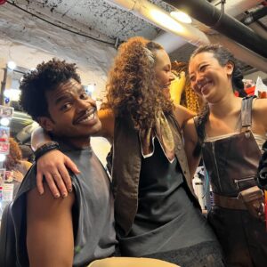 Solea Pfeiffer Instagram - I have yet to master leaving a show… I don’t know how to do it right!!! And truthfully I had a hard time letting this one go, but I need CLOSURE. SO: A belated love note to this chapter of my life and the people who made it what it was. I miss looking over at @lilliaswhiteofficial and thinking FUCK I love being on Broadway. I miss @philliptheboycan and @bettywho looking at each other with eyes full of true love. I miss the glorious people of the penthouse floor and the endless giggles, and getting my steps in from walking up so. Many. Stairs. I miss stage management flashing me the homemade sign to make sure I never forgot my flower. I miss the audiences absolutely, and rightfully losing their minds over @jordanfisher , and feeling inspired to sing from the bottom of our souls together. I miss being in a version of this show that was so beautifully black!! Going on with with the world’s sweetest boys @_de_la_musique and @chibueze , the magical precision of each fate (I now know so many people who play the accordion), @marmwood214 magically ushering in every new era, @yah__yah__el__ and @keenan_tyler_oliphant  with their endless patience with my double duty brain, and thanking the heavens for my one and only @bettywho becoming one of the most important people in my LIFE!!! I could go on and on and on and each person in that building deserves a novel or appreciation and if you made it this far and are cringing WHATEVER. I love these people and from the bottom of my heart I am humbled, and I am simply not the same. Thank you to everyone who showed up, and sent me their support. It all meant the absolute world to me. 🥰What an absolute privilege to have performed on the one and only Chavkin Way. (The artist formally known as 48th st.)