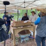 Soledad O'Brien Instagram - Amazing (and kinda rainy) day shooting at Montpelier--James Madison's home @jmmontpelier). Learning about the archeological work to track the graves of the enslaved who worked on Madison's plantation. Excited to share this story with you in the coming weeks!