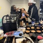 Soledad O'Brien Instagram - Behind the scenes of @MatterofFact with Soledad O'Brien. Hair by @wenshair4u and @thejaiwilliams doing makeup!