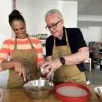 Soledad O'Brien Instagram - Mis clases de cocinar con Keith en Madrid!