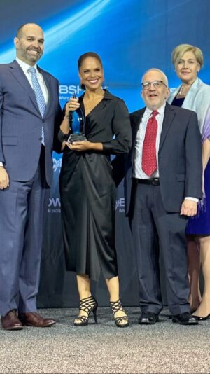 Soledad O'Brien Instagram - Vegas baby! Honored to be honored today with the Library of American Broadcasting Foundation Insight Award!  A BIG reason (if I may say so myself) has been the last 9 seasons of @matteroffacttv which my team produces along with @hearstmpg.  Thank you for all the love ❤️❤️❤️❤️