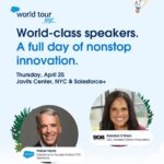 Soledad O'Brien Instagram - AI is here – and it’s revolutionizing the world of business. Join me at #SalesforceTour NYC as I sit down with leaders in tech to discuss how your team can start implementing AI into your company now: https://www.salesforce.com/events/world-tour/nyc/