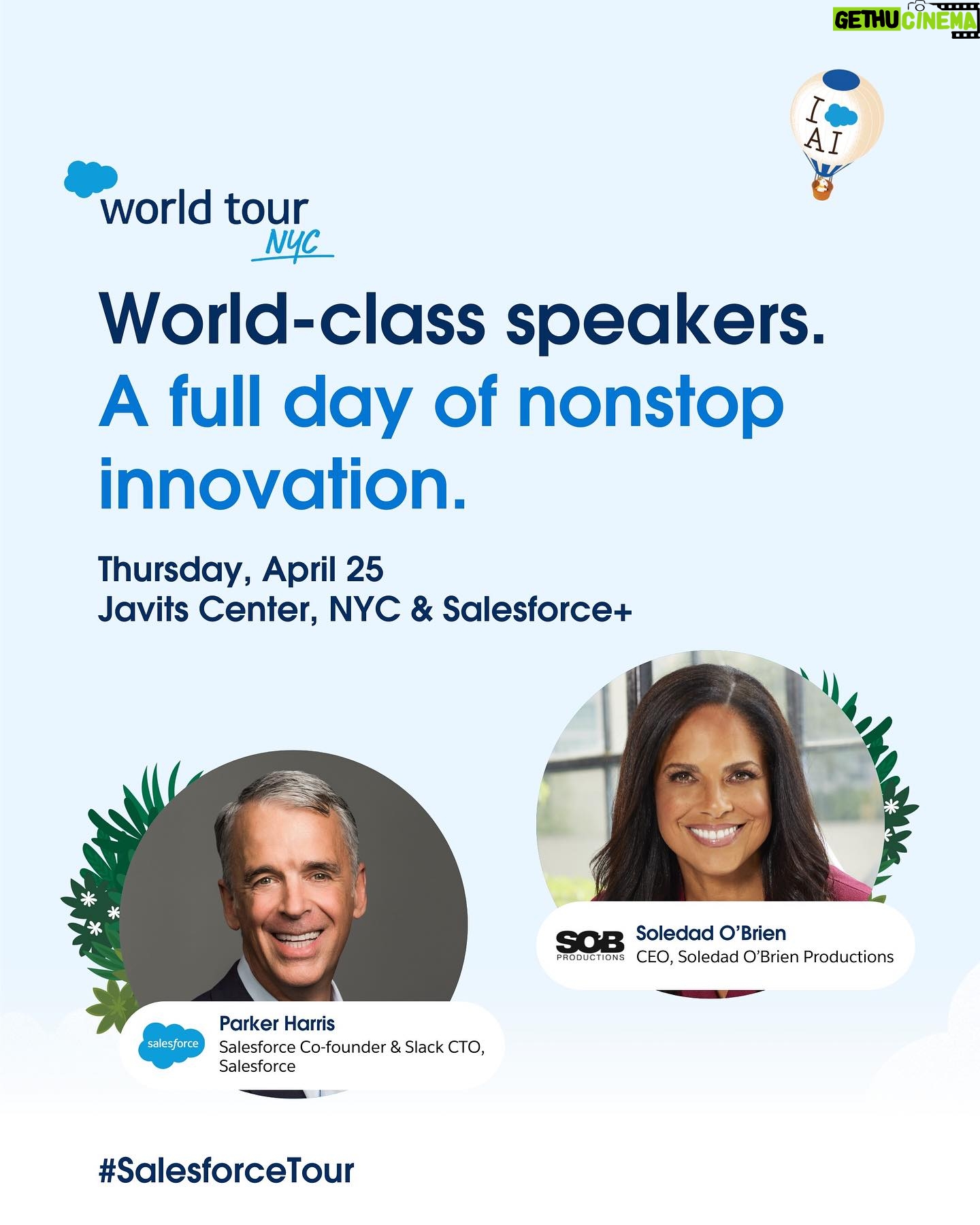 Soledad O'Brien Instagram - AI is here – and it’s revolutionizing the world of business. Join me at #SalesforceTour NYC as I sit down with leaders in tech to discuss how your team can start implementing AI into your company now: https://www.salesforce.com/events/world-tour/nyc/