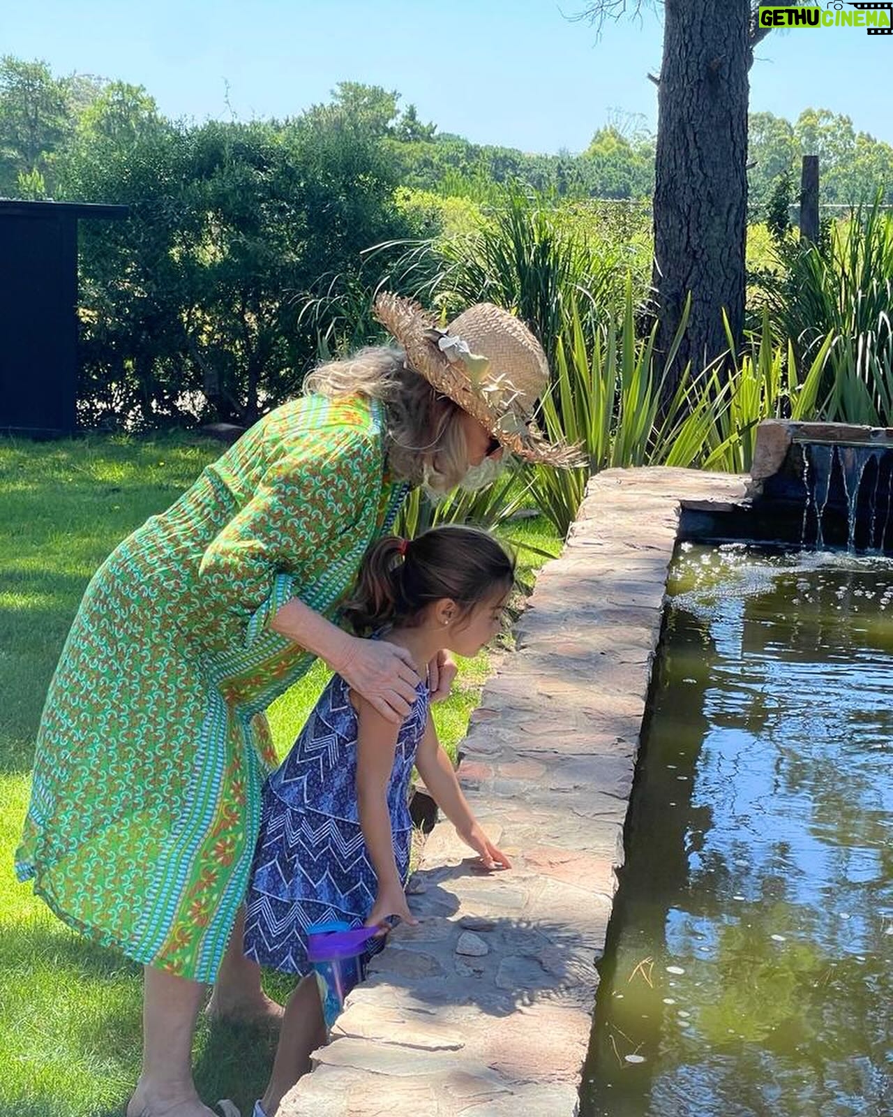 Soledad Silveyra Instagram - Adivinen quién terminó en la pileta por accidente🤣🙋🏼♀️ Disfrutando mi día de descanso en Tandil con mis sobrinas nietas Jacinta y Felicitas y su mamá @meryherran ♥️ Gracias @laprotegidatandil por cuidar tan bien a mis niñas🥰