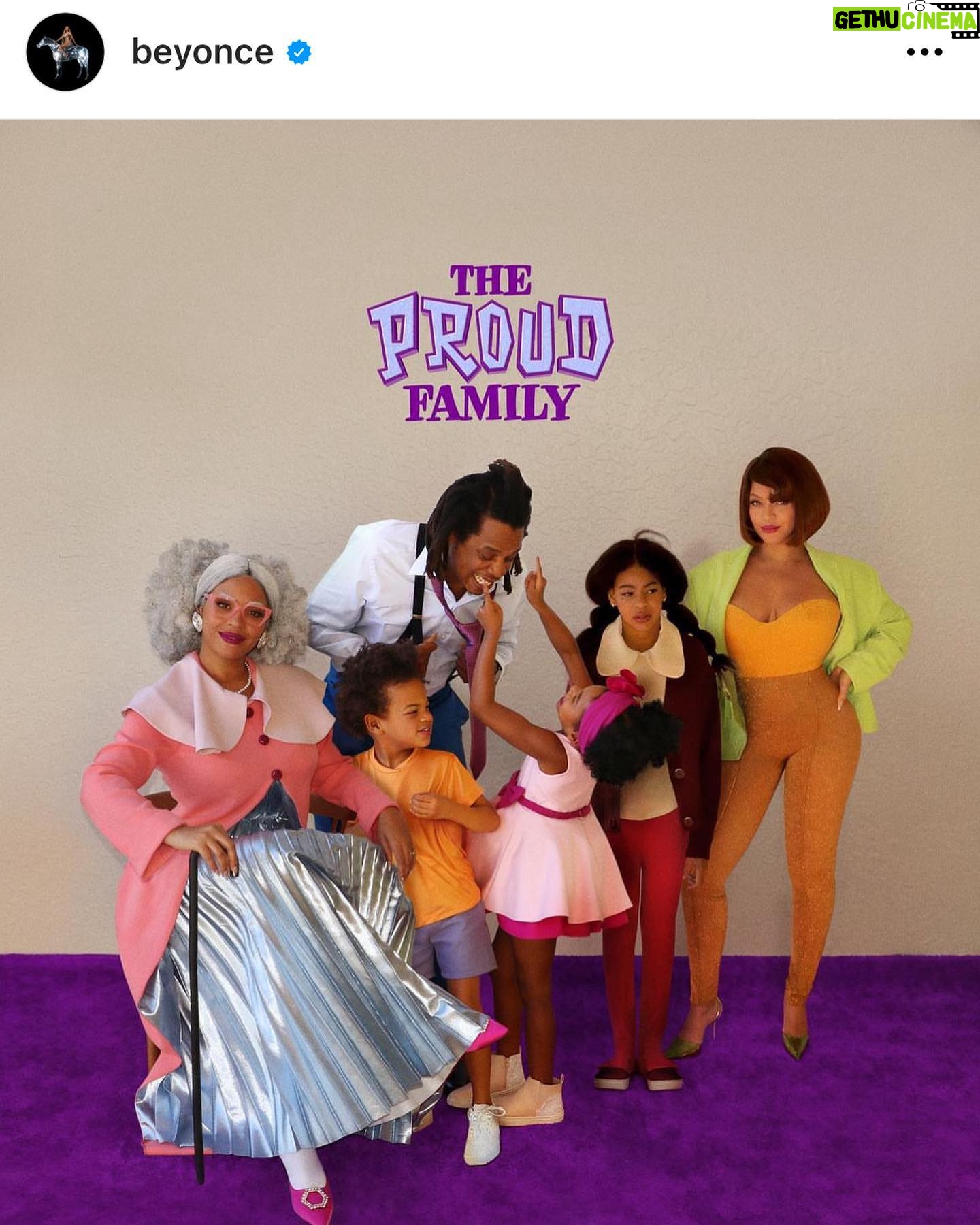 Soleil Moon Frye - 2.9K Likes - This is AMAZING!!! Love, love, love!!!! @beyonce this is amazing as are you. @theproudfamily #louderandprouder part of the OG family. #repost @beyonce