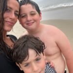 Soleil Moon Frye Instagram - Dawn plunge with my boys.🤍 Lyric & Story thank you for taking the jump in with me. Mama 🌙