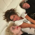 Soleil Moon Frye Instagram - With these beautiful goddesses @poet_siennarose @victorialeonardkelly & @jaggerblue_ after our ocean plunge in the storm on New Years eve. Happy Happy New Year’s to all of you. Sending SO much love your way. ✨♥️✨