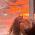 Soleil Moon Frye Instagram - Heart full of gratitude, love, and the painted sky. Pic by the amazing @ccrenes