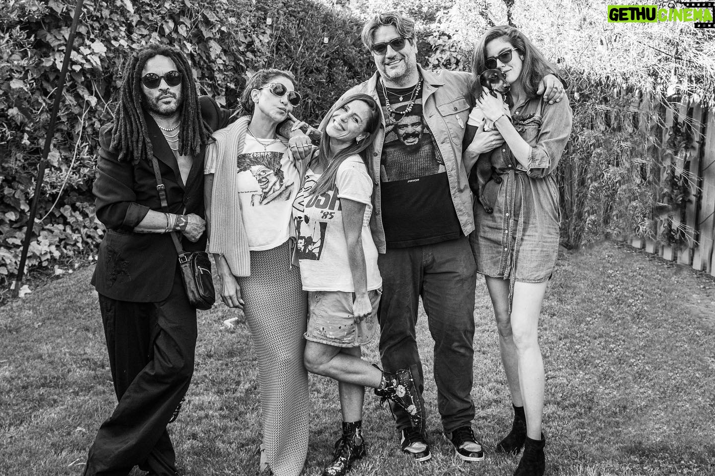 Soleil Moon Frye Instagram - Love this beautiful crew. @candytman @_graceh @lennykravitz @laurielynnstark @iamtherealskipper 🖤 Happy Happy Birthday @candytman such a rare & beautiful spirit & soul.