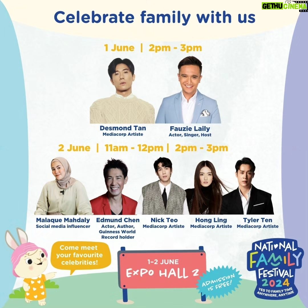Somaline Ang Instagram - When I got married, I remembered I told Nick that family time is important to me. It doesn’t matter what exactly we are doing. As long as the family is together, the time spent will be meaningful. ❤️🔥🥹 Join Nick and I, together with other Mediacorp artisties at the National Family Festival on 1 - 2 June at Singapore EXPO Hall 2, for a memorable family experience! From free sports tryouts to DIY craft activities, there's something for everyone! Don't miss out on exclusive lucky draws with attractive prizes to be won! Learn more at go.gov.sg/familyfestsg-2024-meet-your-fave-celebs #FamilyFestSG #FamiliesForLife