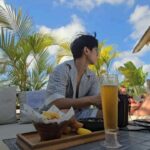 Somaline Ang Instagram - Book our flights 5 days before the trip. Packed our bags the day before and left. Super impromptu mini-moon trip in the midst of his filming, but I'm glad we came.❤️ #nhseestheworld #bali #canggu