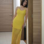 Somaline Ang Instagram - 💛💛💛 Yellow is a happy color 🤭🤭🤭 Makeup by @shaunleelee #shaunlee_makeup Style by @samonggg