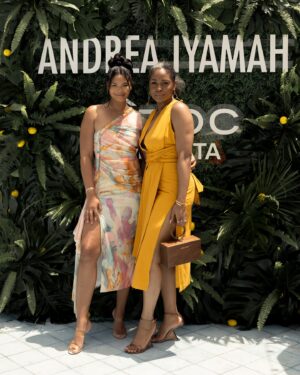 Somkele Iyamah Idhalama Instagram - Miami was good to us and got June off to a hot start!
Hung out with some amazing people at the @andreaiyamah ‘Blue Oasis’ during Miami Swim Week. #FunTimes